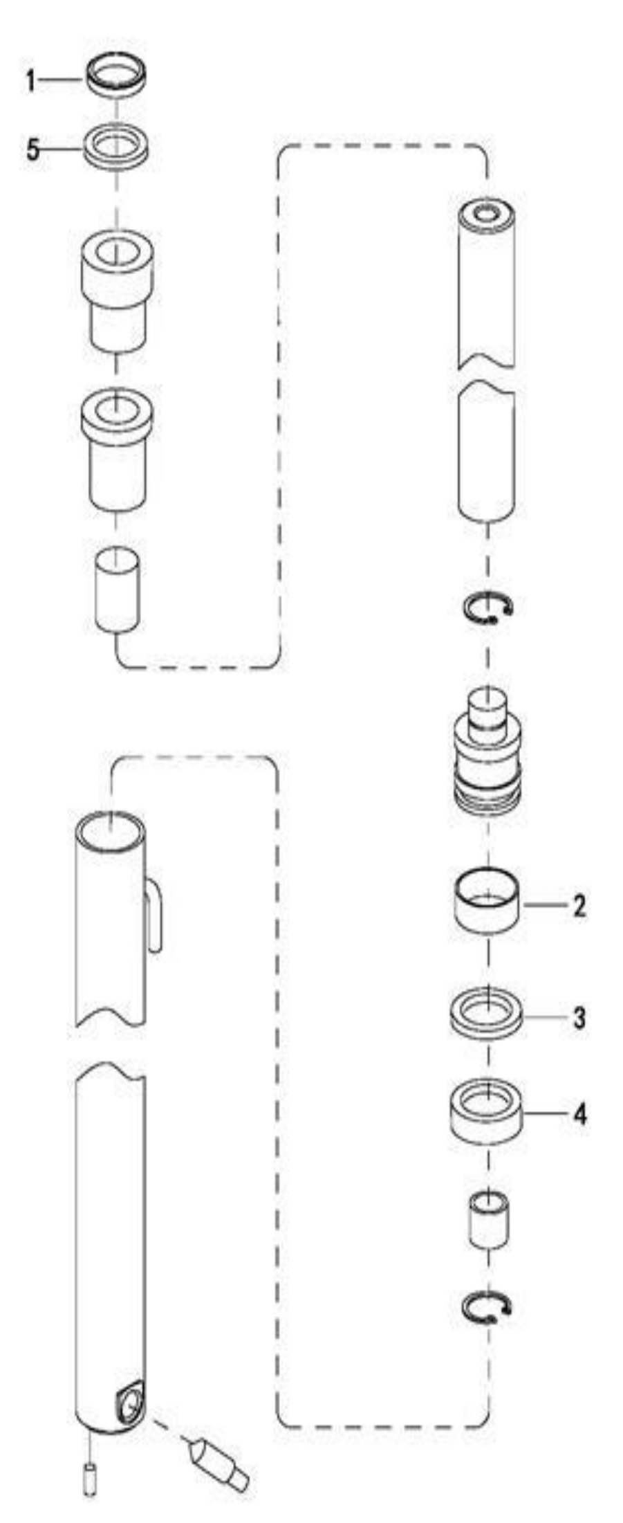 Схема узла 0604 · 3-Stage Mast Beside Lifting Cylinder (H≥9m) для EP EPR20XK, каталог Год не указан