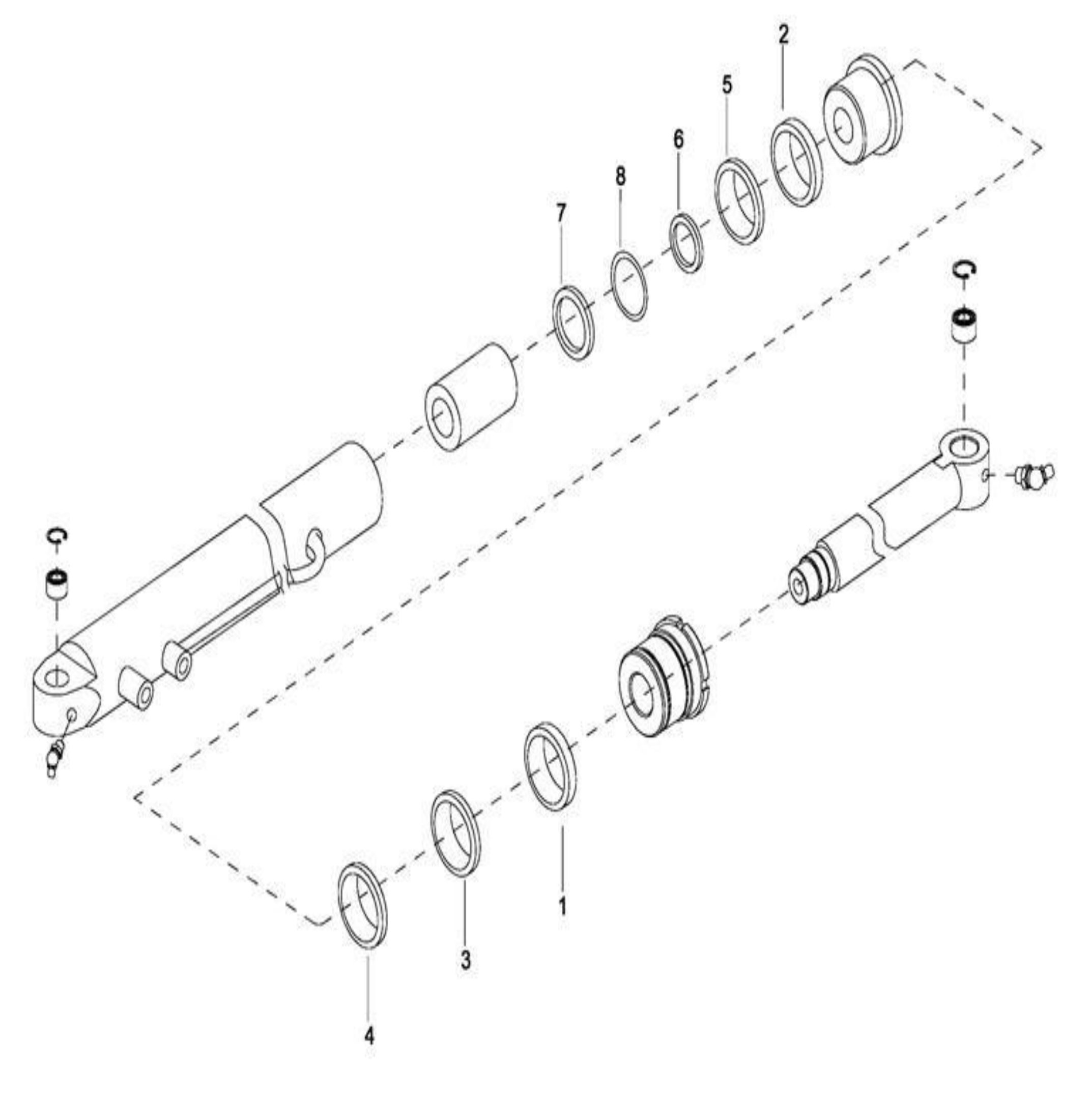 Схема узла 0606 · Forward Cylinder для EP EPR20XK, каталог Год не указан