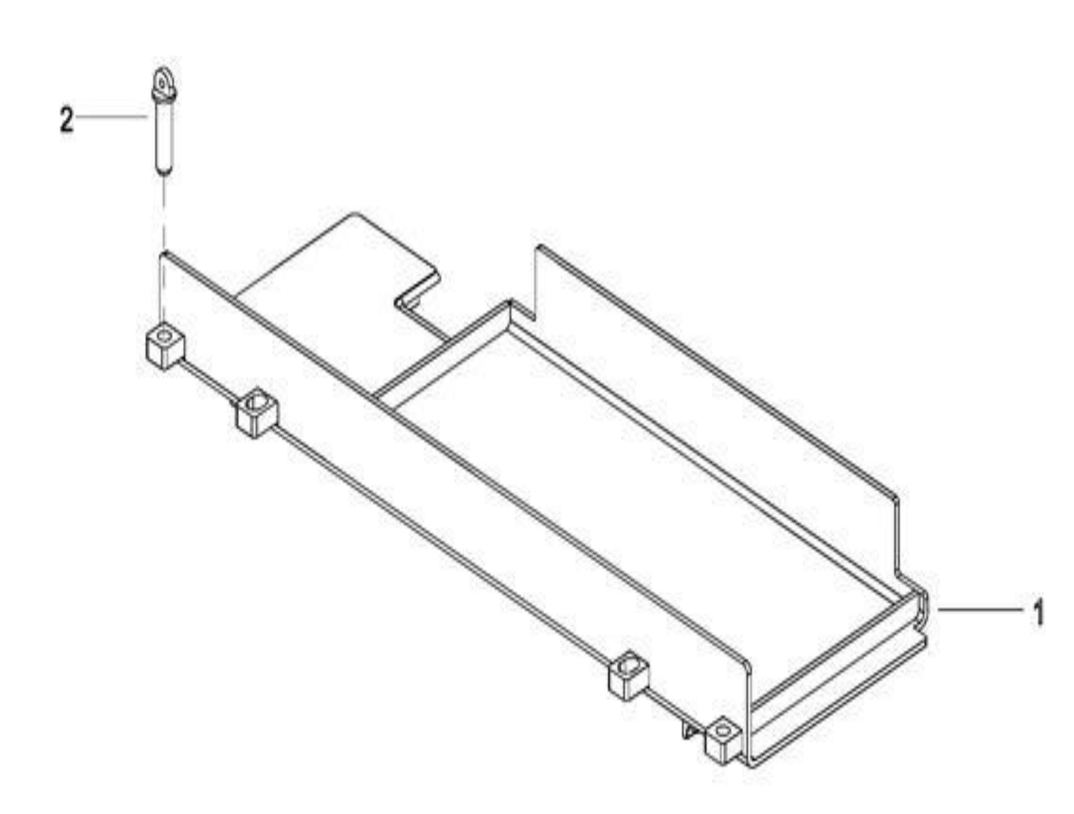 Схема узла 0701 · Tray Assembly для EP EPR20XK, каталог Год не указан