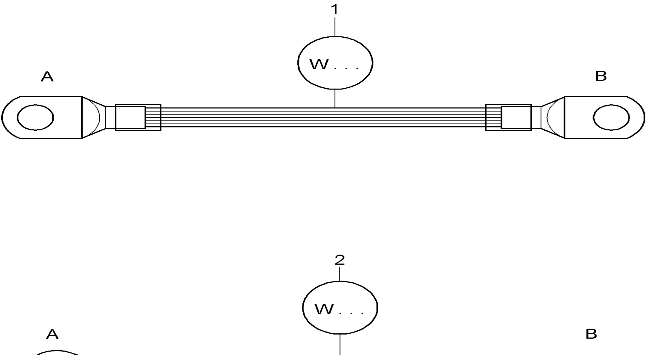 Схема узла W8716838 · MAIN CURRENT CABLE · Схема 2 для Linde K, каталог 2008